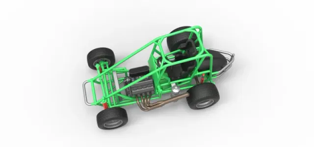 Midget car Base Scale 1:25 — Фото 4 из 30