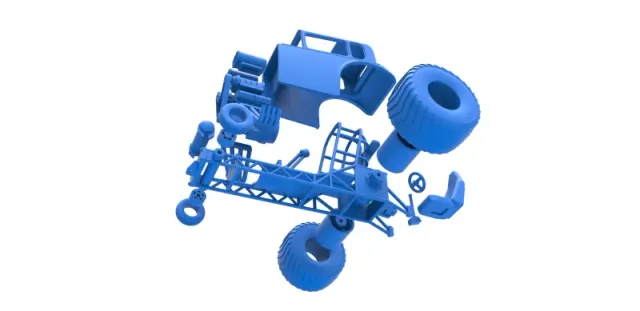 Diecast Mini Rod pulling tractor 5 Scale 1:25 — Image 25 of 31