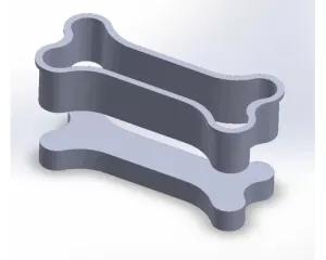 Cookie cutter - bone