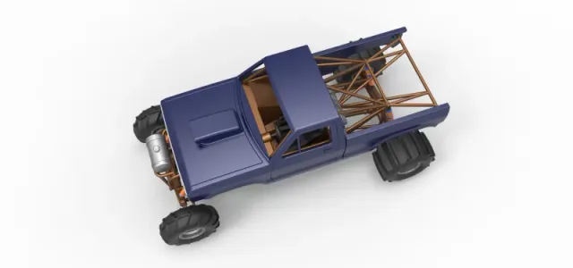 Mud dragster Version 2 Scale 1:25 — Фото 4 из 20