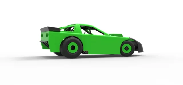 New Zealand Super Saloon race car while turning Scale 1:25 — Фото 21 из 31