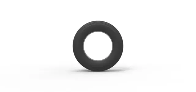 Semi truck tire 9 Scale 1:25 — Image 5 of 7