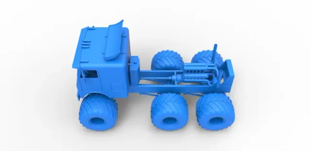 Diecast Monster truck 6x6 Scale 1:25 — Фото 18 из 31