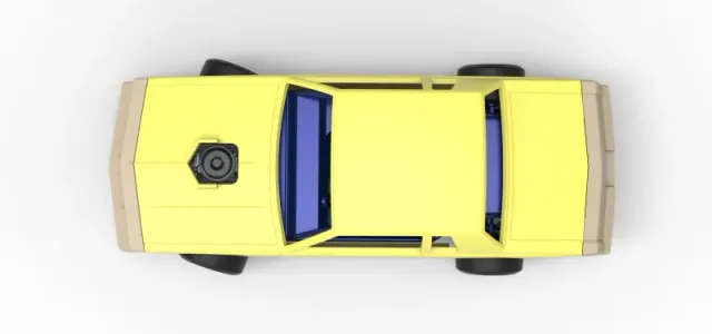 Vintage Dirt late model race car while turning Scale 1:25 — Image 11 of 30
