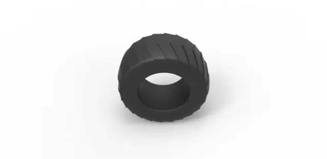 Diecast pulling tractor rear tire 5 Scale 1:25 — Image 6 of 9