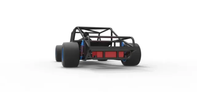 Vintage Asphalt Modified stock car Base V4 Scale 1:25 — Фото 15 из 30