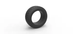 Diecast Dirt Sprint racing front tire 2 Scale 1:25