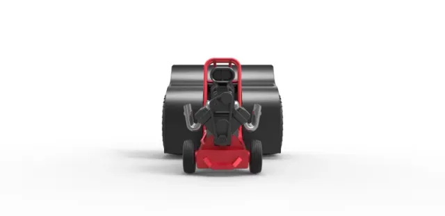 Diecast Mini Rod pulling tractor Scale 1 to 25 — Image 5 of 31
