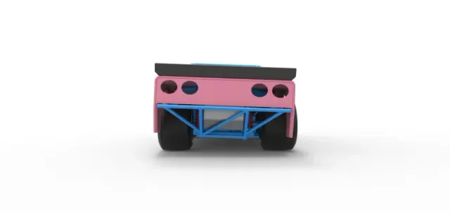New Zealand Super Saloon race car while turning V2 Scale 1:25 — Фото 16 из 31