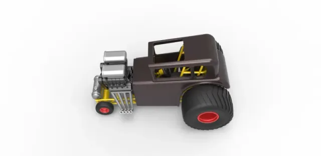 Diecast Mini Rod pulling tractor 5 Scale 1:25 — Image 7 of 31