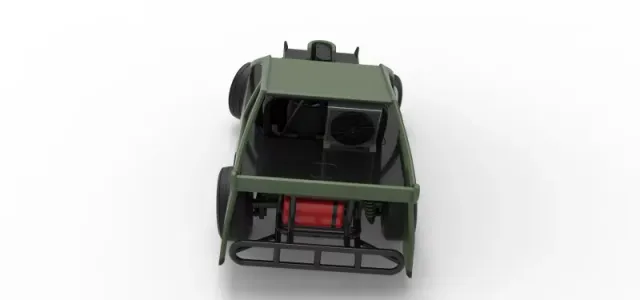 Mod Lite Race car while turning Version 2 Scale 1:25 — Фото 17 из 28