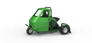 Ape car proto for dirt while turning Scale 1:25
