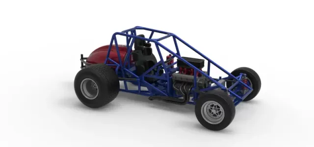 Dirt Silver Crown Car Base Scale 1:25 — Фото 24 из 30