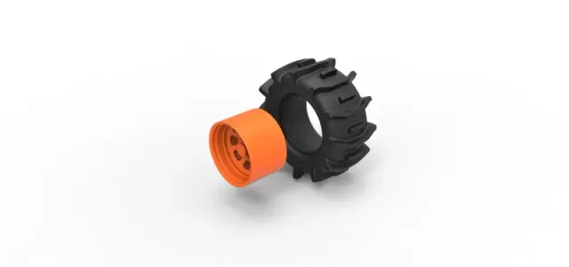 Diecast Offroad wheel 34 — Фото 6 из 7