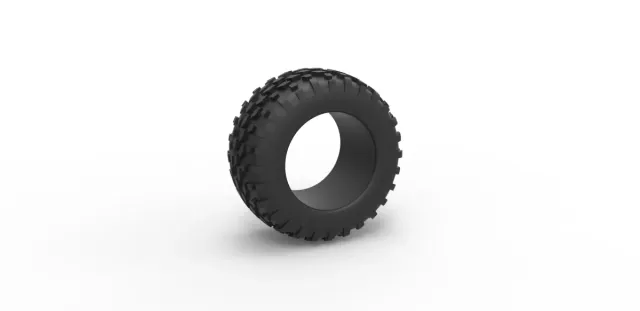 Diecast offroad tire 47 Scale 1:25 — Image 9 of 9