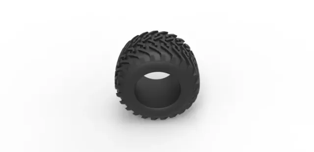 Diecast offroad tire 50 Scale 1:25 — Фото 6 из 9
