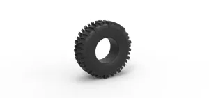 Diecast offroad tire 78 Scale 1:25