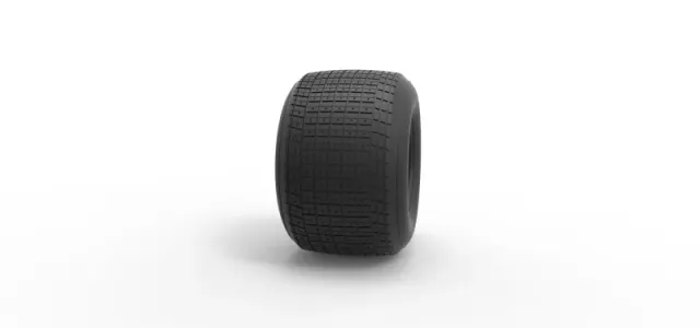 Diecast Dirt Sprint racing tire Scale 1:25 — Фото 3 из 8