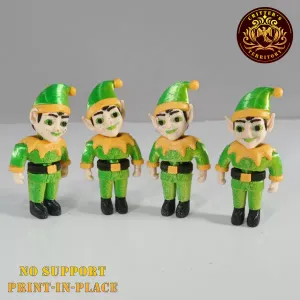 Flexi Mini Christmas Elf | Christmas Special | No support | Prin