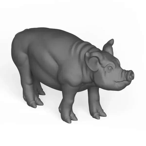 3D Printable Pig — Фото 5 из 6