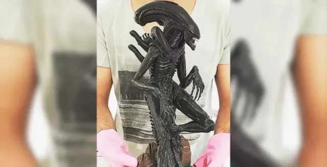 3Dprint Alien Xenomorph Sculpture — Фото 2 из 5