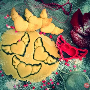 Heart Wings Cookie Cutter