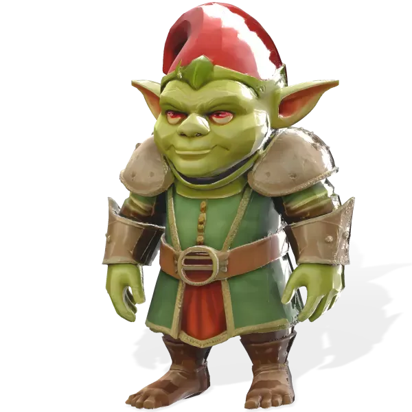 Fantasy Goblin Guard Character — Фото 8 из 10