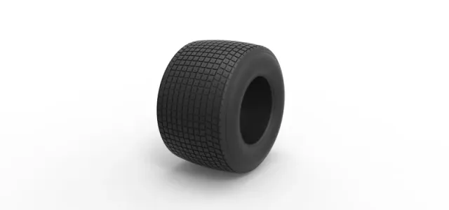 Diecast Dirt Sprint racing tire 10 Scale 1:25 — Фото 2 из 7