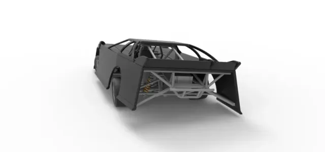 Super Dirt Late model for Pavement while turning Scale 1:25 — Фото 15 из 30