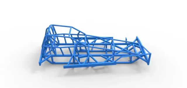 Frame of BriSCA Formula 1 Stock Car Scale 1:25 — Фото 16 из 19