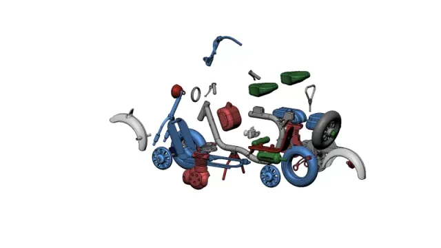 Lambretta motorcycle from the 1960s model — Фото 2 из 11