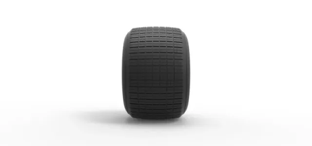 Diecast Dirt Sprint racing tire 2 Scale 1:25 — Image 4 of 8