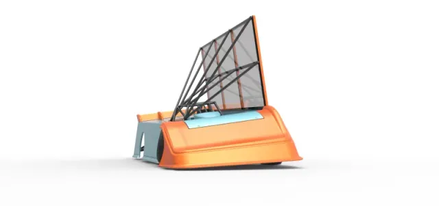 Super Dirt Late model with side wing while turning Scale 1:25 — Image 27 of 31