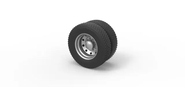 Rear double wheel of Pulling Semi truck Scale 1:25 — Фото 7 из 11