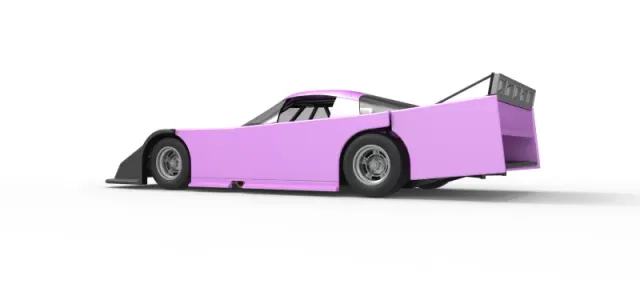 Asphalt Outlaw Super late model Scale 1:25 — Image 13 of 31
