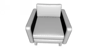 Armchair without Texture