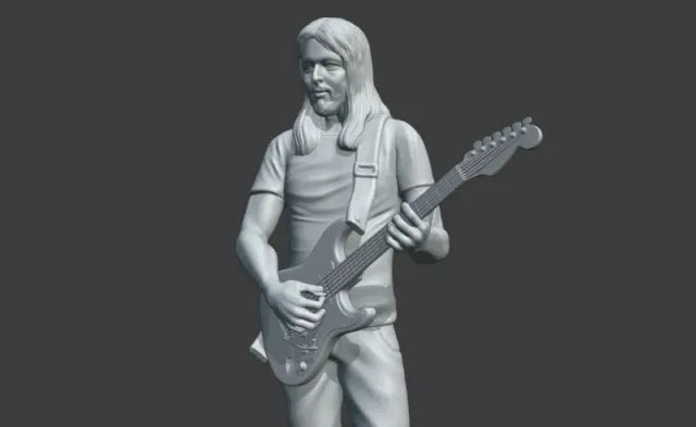 DAVID GILMOUR PINK FLOYD - 3D PRINTING — Фото 6 из 10