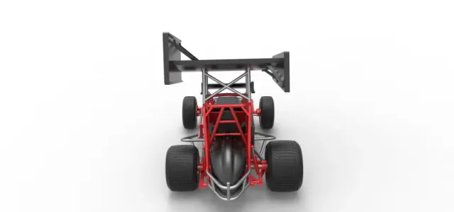 Vintage Winged Sprint car Scale 1:25 — Фото 17 из 31
