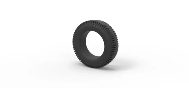 Semi truck tire 8 Scale 1:25 — Фото 7 из 9