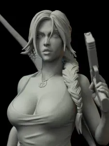 Lara Croft 3D Print