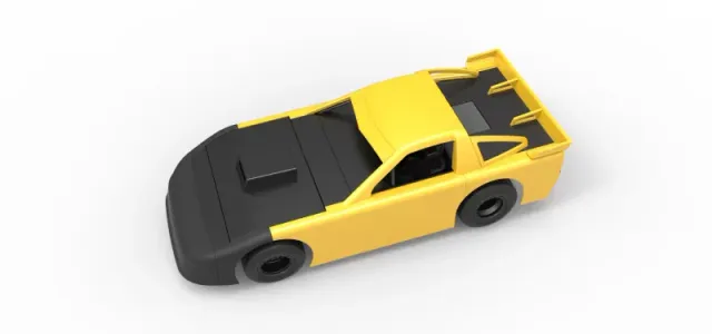 New Zealand Super Saloon race car Scale 1:25 — Фото 4 из 31