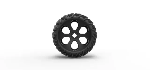 Diecast Offroad wheel 1 — Фото 5 из 5
