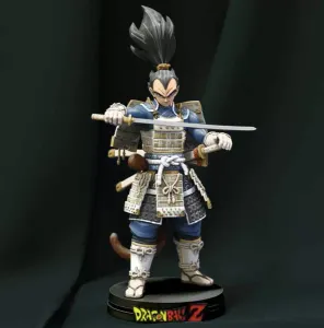 3D Printed Resin Samurai Vegeta Figure