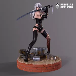 A2 Nier Automata Figure 3D Print Model
