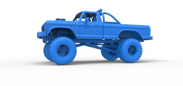 Diecast vintage Monster Truck Scale 1:25 — Фото 17 из 31