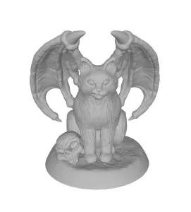 demonic cat