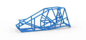 Frame of Silver Crown Car Scale 1:25