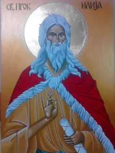 Orthodox Icon- St Ilija