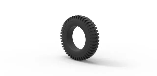 Diecast military tire 7 Scale 1 to 10 — Image 7 of 8