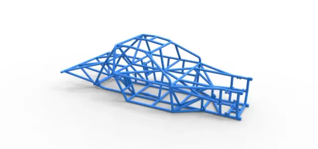Frame of New Zealand Super Saloon race car Scale 1:25 — Image 16 of 17